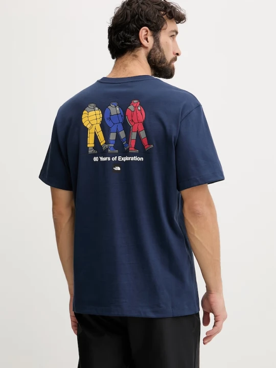 Zdjęcie produktu The North Face T-shirt męski bawełniany CELEBRATION granatowy