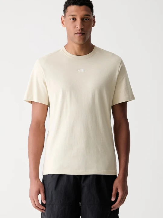 Zdjęcie produktu The North Face T-shirt męski bawełniany Essential Center Logo beżowy