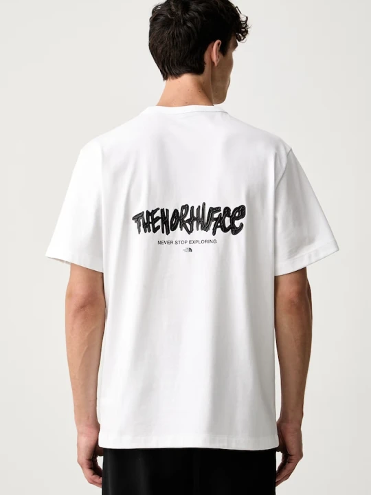 Zdjęcie produktu The North Face T-shirt męski bawełniany Relaxed biały