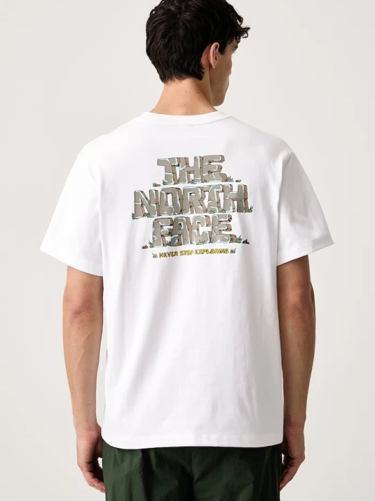 Zdjęcie produktu The North Face T-shirt męski bawełniany Relaxed biały