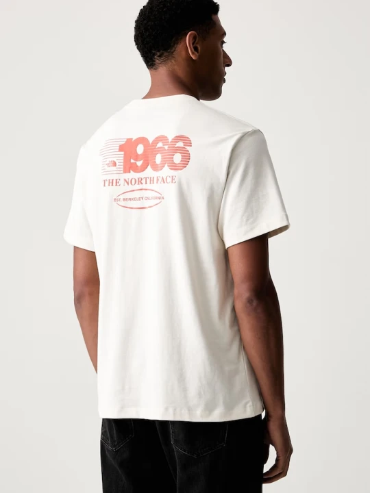 Zdjęcie produktu The North Face T-shirt męski bawełniany TRACK RELAXED beżowy