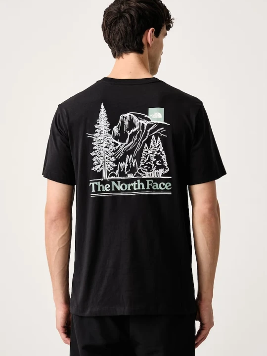 Zdjęcie produktu The North Face T-shirt męski z bawełną Monte czarny