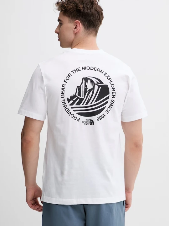 Zdjęcie produktu The North Face T-shirt męski z bawełną MONTE biały