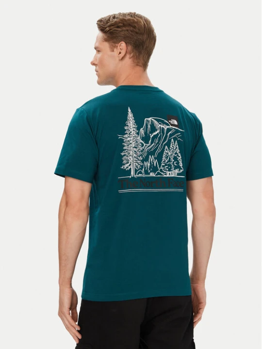Zdjęcie produktu The North Face T-Shirt Monte Reg Ss NF0A8JAV Zielony Regular Fit