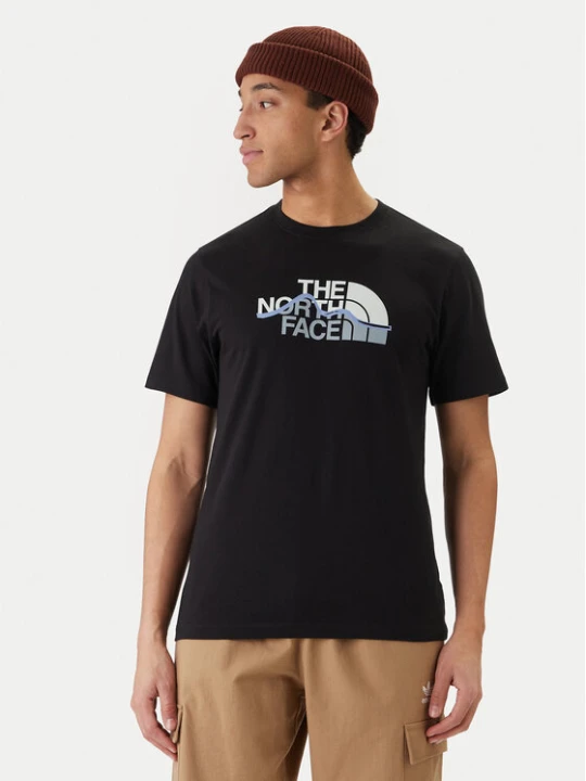 Zdjęcie produktu The North Face T-Shirt Mountain Line NF0A8GUX Czarny Regular Fit
