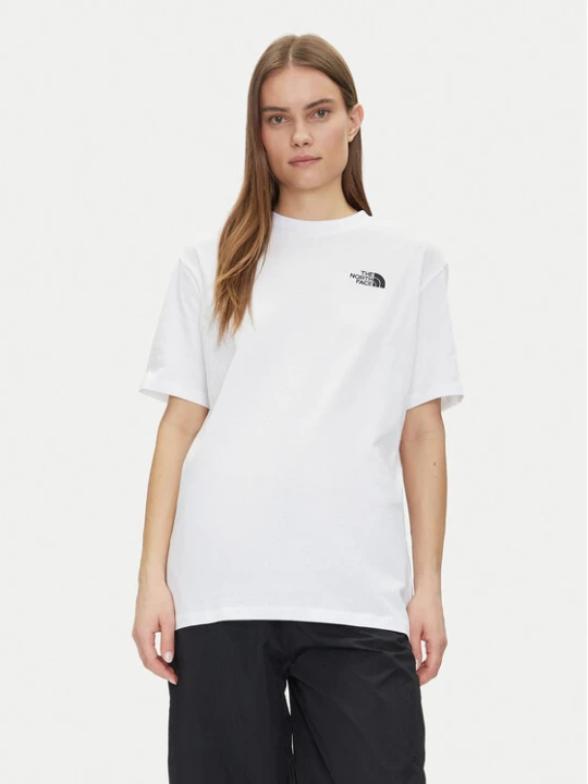 Zdjęcie produktu The North Face T-Shirt NF0A87NQFN41 Biały Oversize