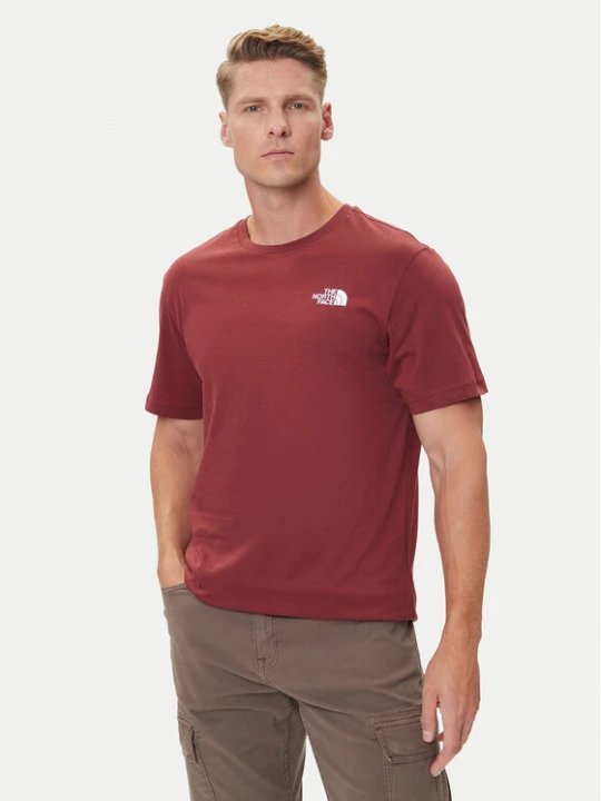 Zdjęcie produktu The North Face T-Shirt Redbox NF0A87NP Czerwony Regular Fit