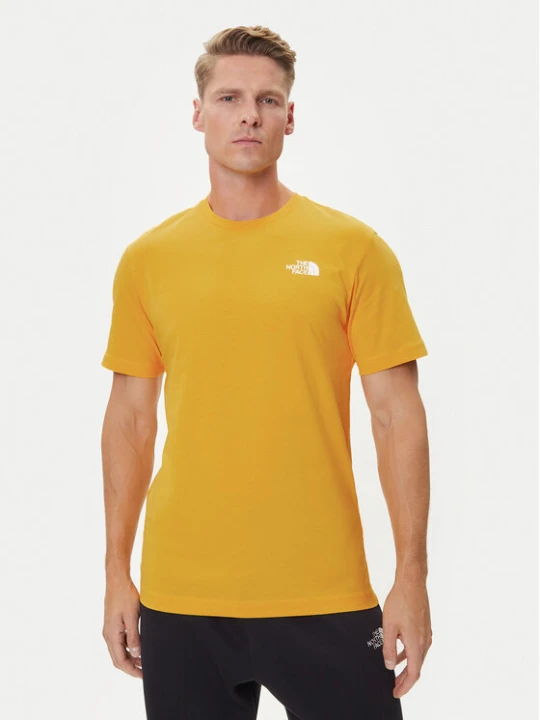 Zdjęcie produktu The North Face T-Shirt Redbox NF0A87NP Żółty Regular Fit