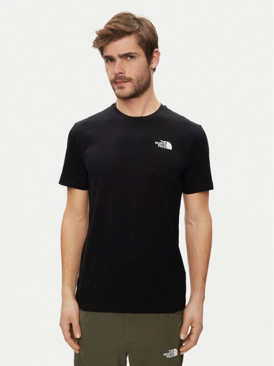 Zdjęcie produktu The North Face T-Shirt Redbox NF0A87NV Czarny Regular Fit