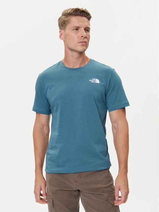 Zdjęcie produktu The North Face T-Shirt Redbox NF0A87NV Niebieski Regular Fit