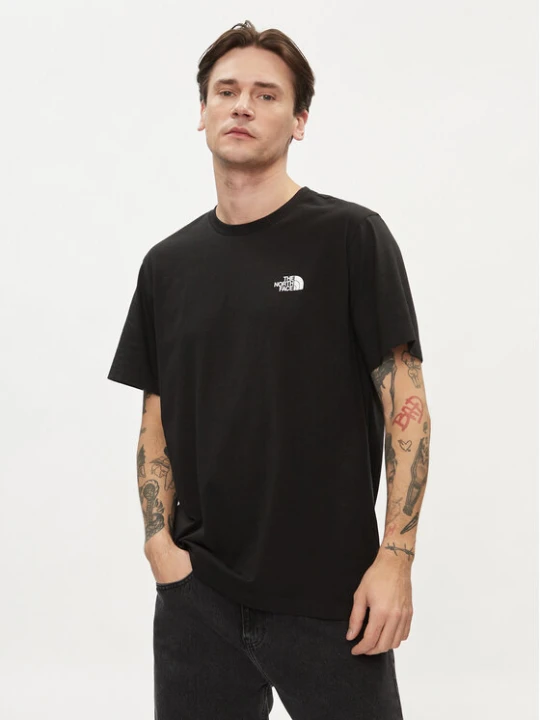 Zdjęcie produktu The North Face T-Shirt Simple Dome NF0A87NG Czarny Regular Fit