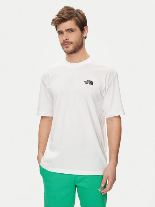 Zdjęcie produktu The North Face T-Shirt Simple Dome NF0A87NR Biały Oversize