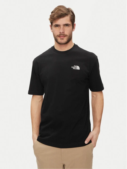 Zdjęcie produktu The North Face T-Shirt Simple Dome NF0A87NR Czarny Oversize