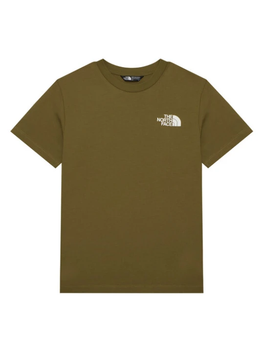 Zdjęcie produktu The North Face T-Shirt Simple Dome NF0A87T4 Khaki Regular Fit