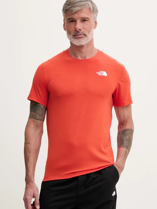 Zdjęcie produktu The North Face T-shirt trekkingowy męski Lightning Alpine pomarańczowy