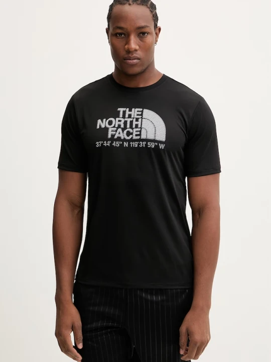 Zdjęcie produktu The North Face t-shirt treningowy LOGO GRAPHIC czarny