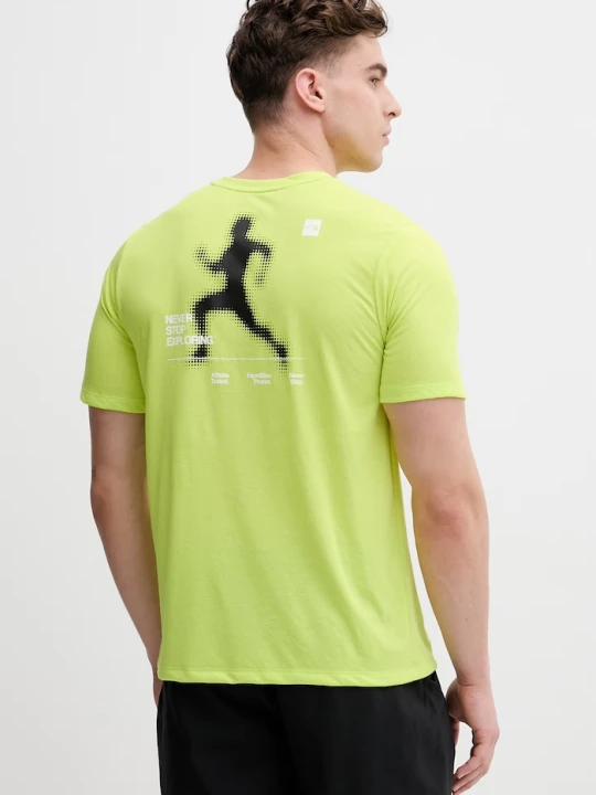 Zdjęcie produktu The North Face t-shirt treningowy męski BITMAP zielony