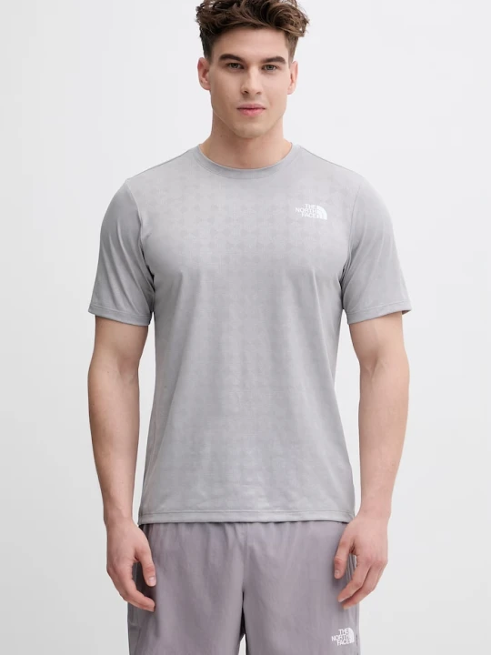 Zdjęcie produktu The North Face t-shirt treningowy męski PENTADOME EMBOSSED szary