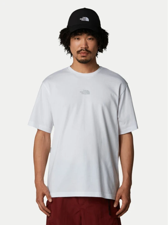 Zdjęcie produktu The North Face T-Shirt Unisex SS Never Stop NF0A8C3A Biały Relaxed Fit