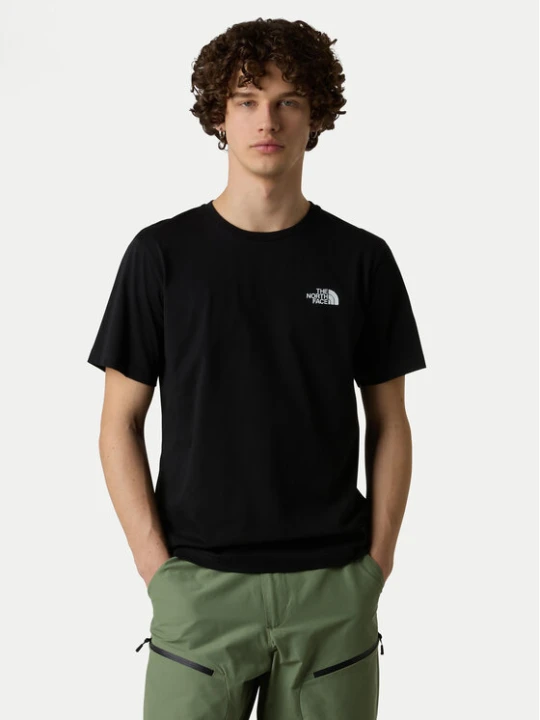 Zdjęcie produktu The North Face T-Shirt Vertical NF0A8EE7 Czarny Regular Fit