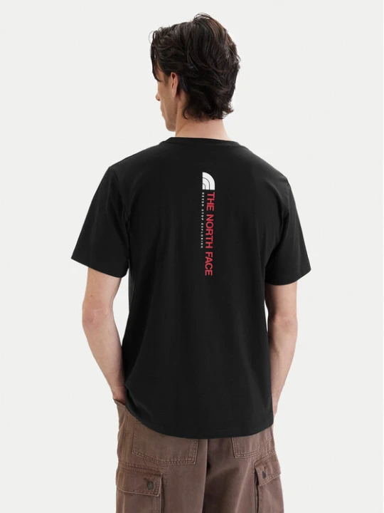 Zdjęcie produktu The North Face T-Shirt Vertical NF0A8GV1 Czarny Regular Fit