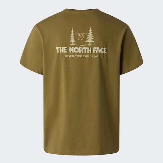 Zdjęcie produktu The North Face T-shirt Z Grafiką O Luźnym Kroju Unisex Camping Cedar Rozmiar L male