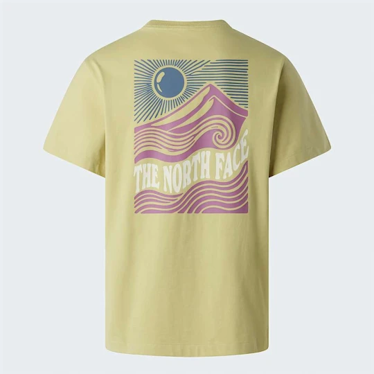 Zdjęcie produktu The North Face T-shirt Z Grafiką O Luźnym Kroju Unisex Mountain Escape Pear Rozmiar L male