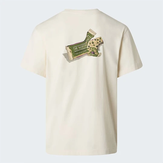 Zdjęcie produktu The North Face T-shirt Z Grafiką O Luźnym Kroju Unisex Tnf Snack White Dune Rozmiar L male