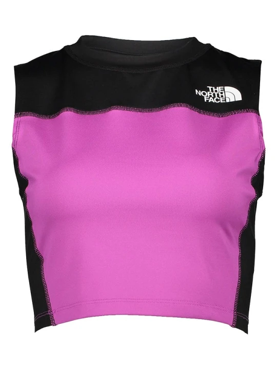Zdjęcie produktu The North Face Top sportowy w kolorze fioletowo-czarnym rozmiar: M