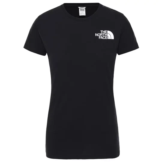 Zdjęcie produktu The North Face W Half Dome Tee NF0A4M8QJK3, Damskie, Czarne, t-shirty, bawełna, rozmiar: S