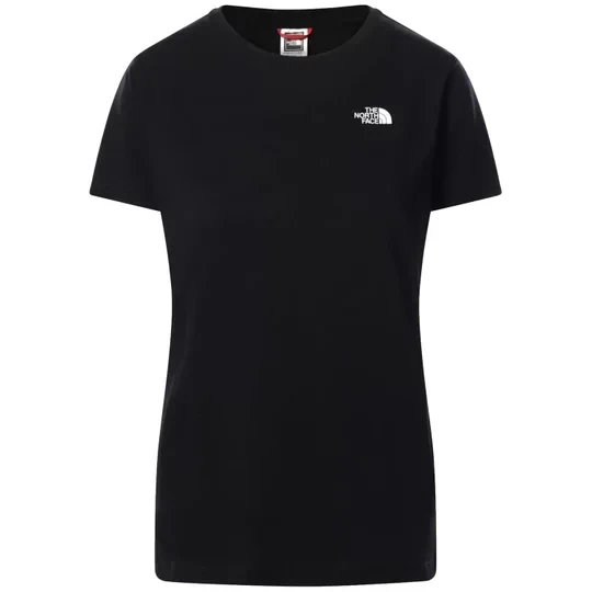 Zdjęcie produktu The North Face W Simple Dome NF0A87NHJK31, Damskie, Czarne, t-shirty, bawełna, rozmiar: L