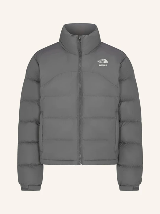 Zdjęcie produktu The North Face X Skims Kurtka Puchowa Tnf X Project K 2000 Retro Shrunken Nuptse grau T8L SK Gunmetal