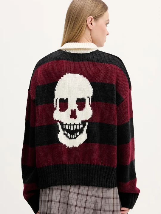 Zdjęcie produktu The Ragged Priest sweter bordowy