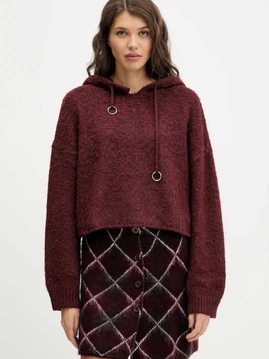 Zdjęcie produktu The Ragged Priest sweter bordowy