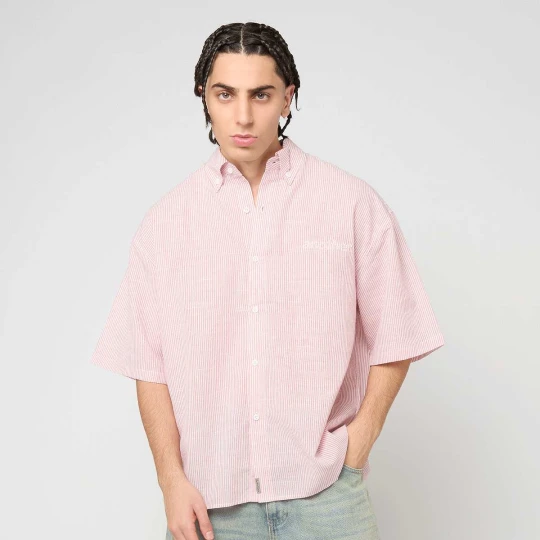Zdjęcie produktu The Short Sleeve Shirt Another Cotton Lab różowy