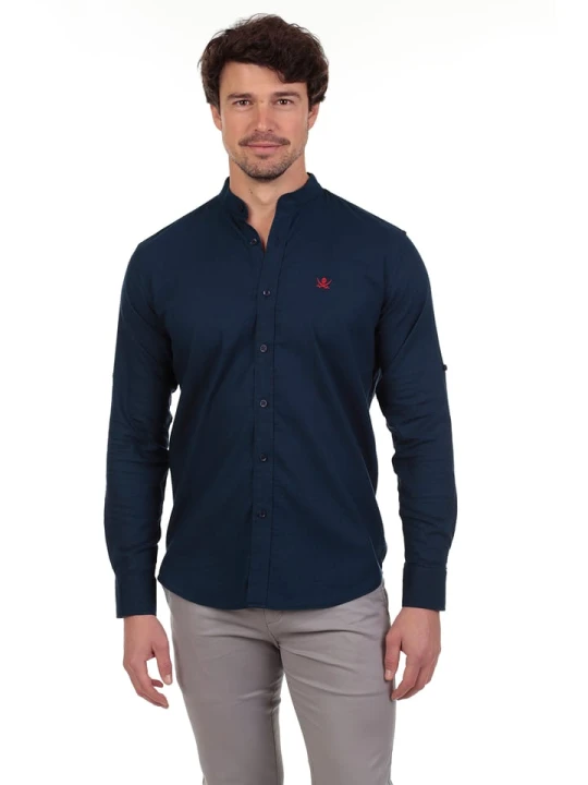Zdjęcie produktu The Time of Bocha Koszula - Regular fit - w kolorze granatowym rozmiar: XL
