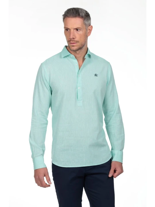 Zdjęcie produktu The Time of Bocha Koszula - Regular fit - w kolorze turkusowym rozmiar: XL