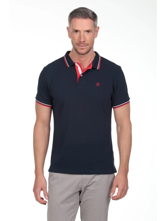 Zdjęcie produktu The Time of Bocha Koszulka polo w kolorze granatowym rozmiar: M