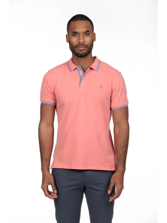 Zdjęcie produktu The Time of Bocha Koszulka polo w kolorze łososiowym rozmiar: XL