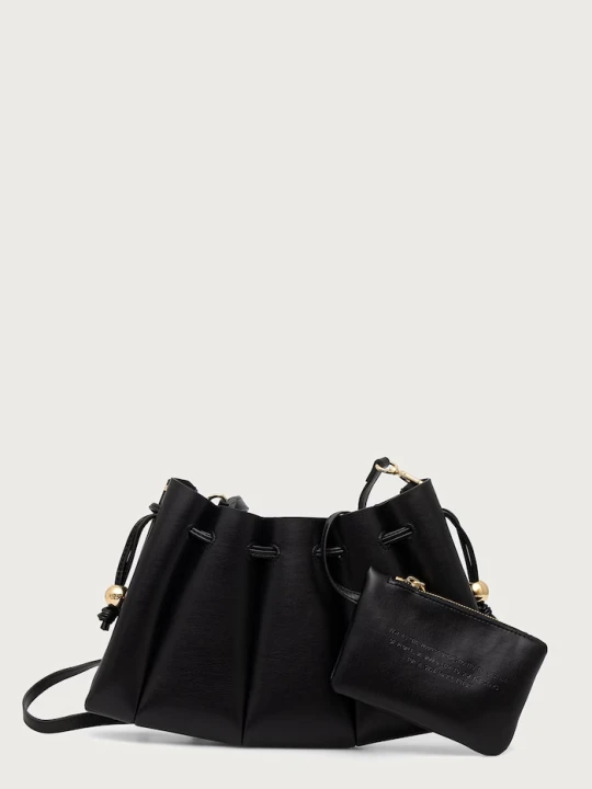 Zdjęcie produktu Themoire torebka crossbody damska skórzana CALIPSO THEMOIRè czarny
