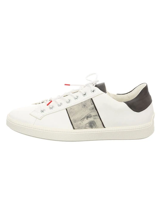 Zdjęcie produktu Think! Skórzane sneakersy "Turna" w kolorze białym rozmiar: 43