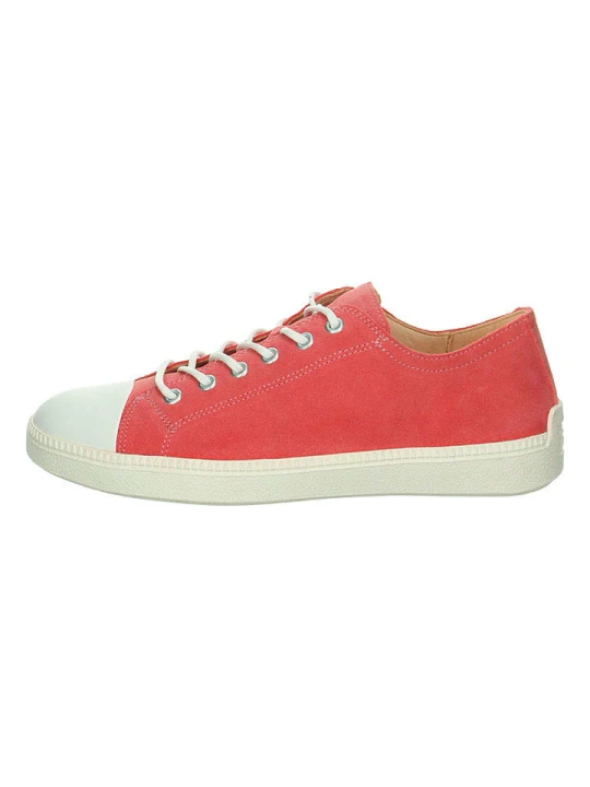 Zdjęcie produktu Think! Skórzane sneakersy "Turna" w kolorze czerwonym rozmiar: 36