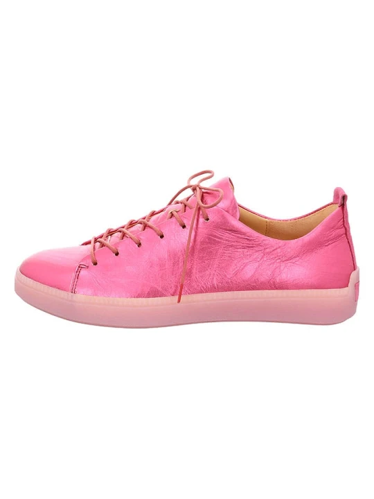 Zdjęcie produktu Think! Skórzane sneakersy "Turna" w kolorze różowym rozmiar: 40, 5