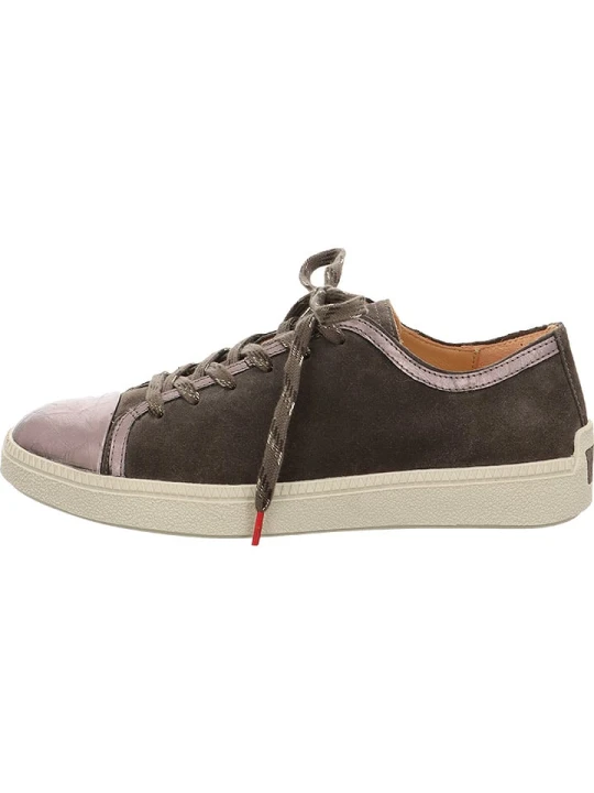 Zdjęcie produktu Think! Skórzane sneakersy w kolorze brązowym rozmiar: 42, 5