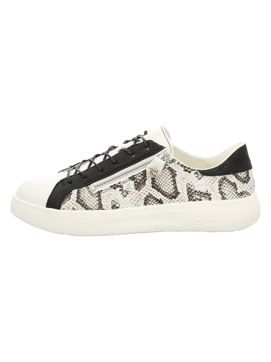 Zdjęcie produktu Think! Skórzane sneakersy w kolorze kremowym rozmiar: 38, 5