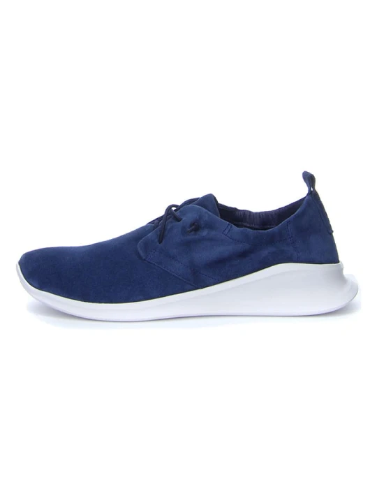 Zdjęcie produktu Think! Skórzane sneakersy "Waiv" w kolorze granatowym rozmiar: 38, 5