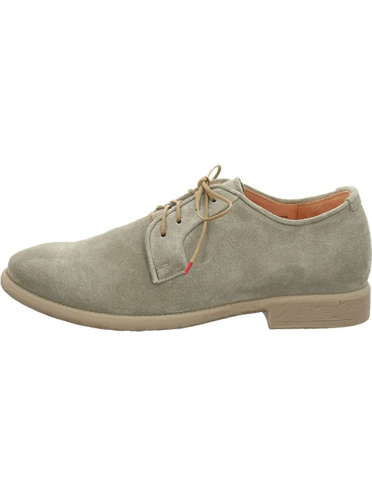 Zdjęcie produktu Think! Skórzane trzewiki "Civita" w kolorze khaki rozmiar: 43, 5