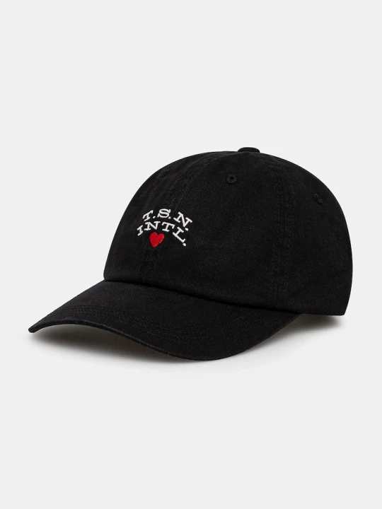 Zdjęcie produktu thisisneverthat czapka z daszkiem bawełniana Heart Cap czarny