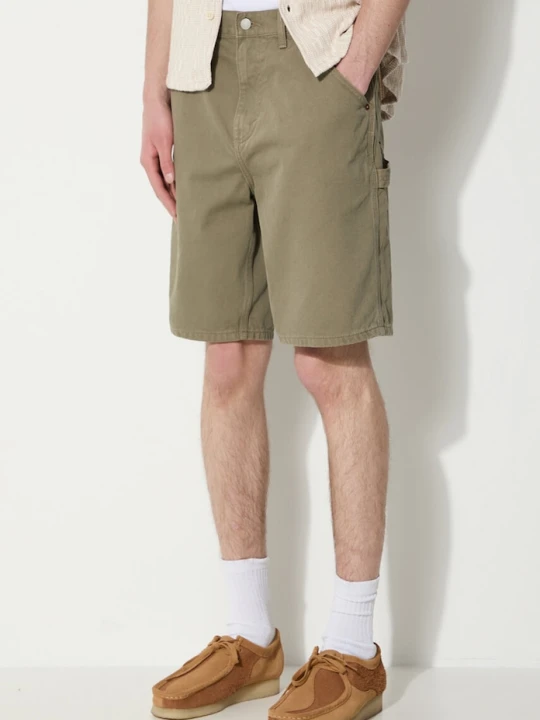 Zdjęcie produktu thisisneverthat szorty jeansowe Carpenter Short zielony