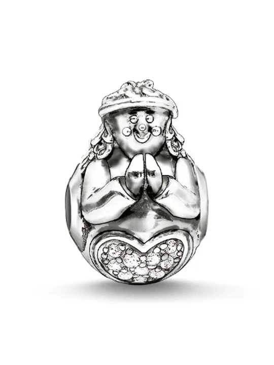 Zdjęcie produktu Thomas Sabo Srebrny charms z cyrkoniami rozmiar: onesize